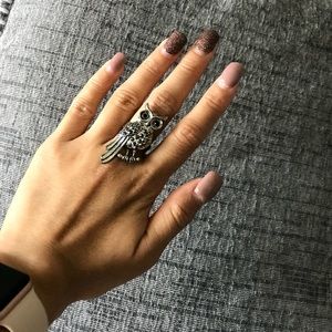 Owl Statement Ring